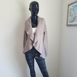 New York & Company Pink Sweater Cardigan